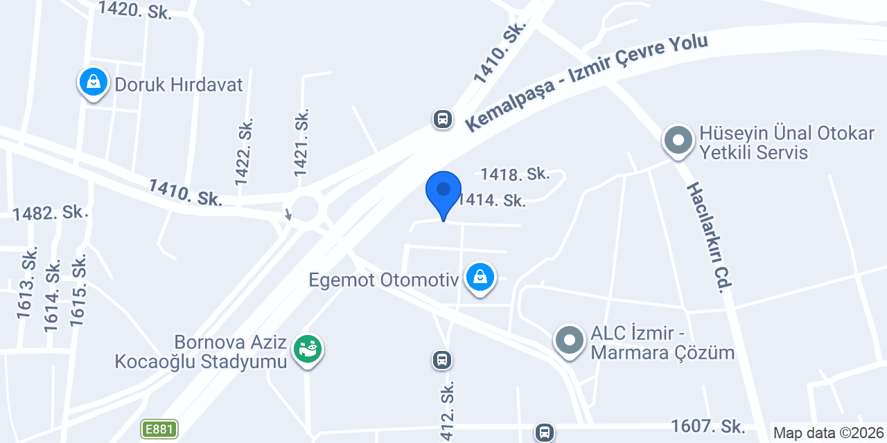 Asya Oto Lastik konumu