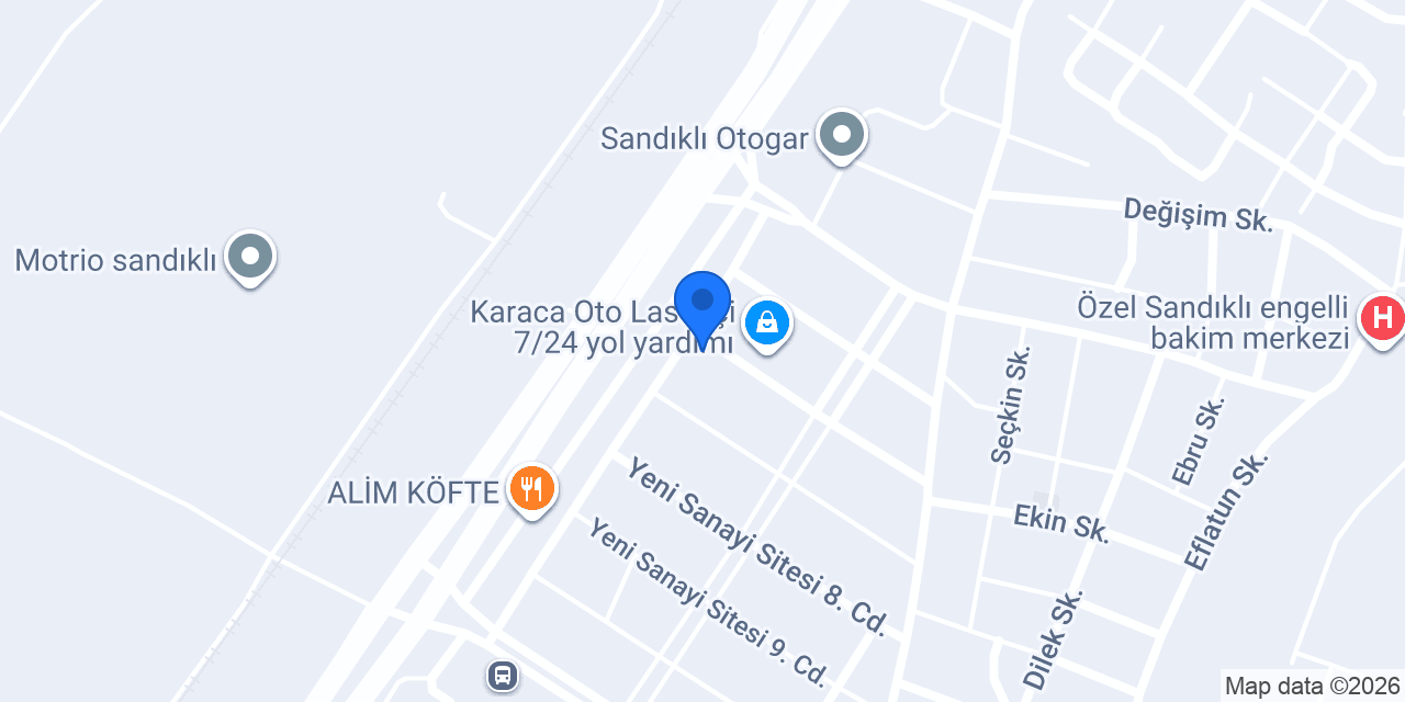Develioğlu Karoser konumu