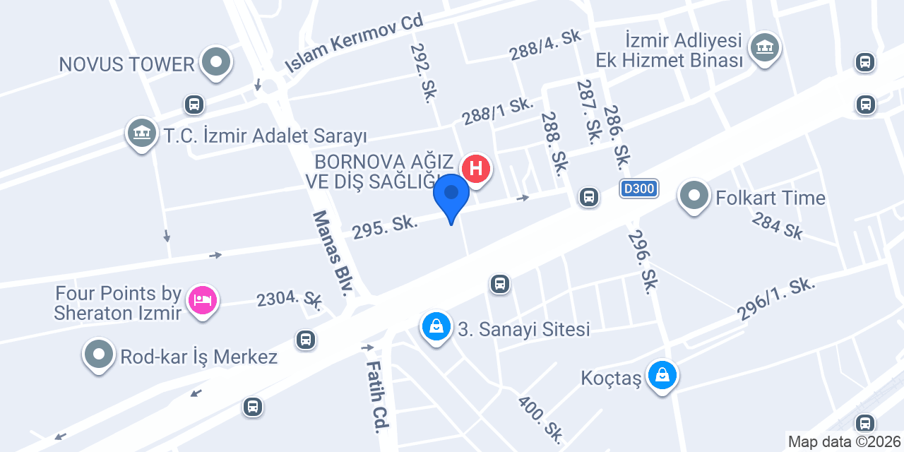 Mavi Plaza konumu