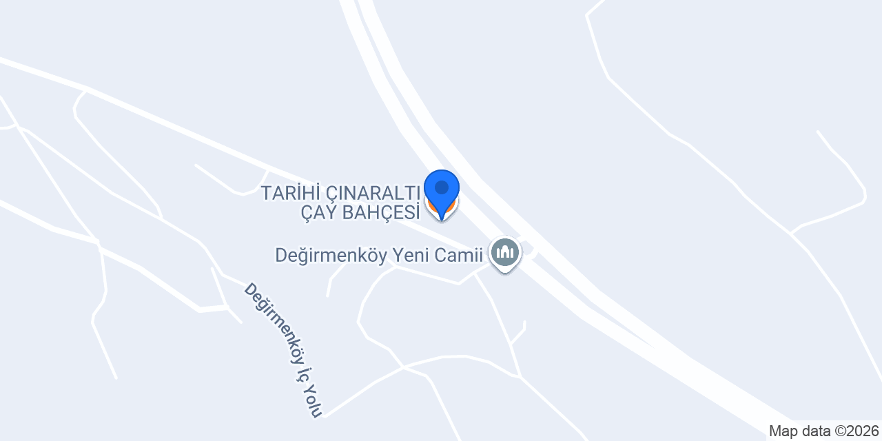 TARİHİ ÇINARALTI ÇAY BAHÇESİ konumu