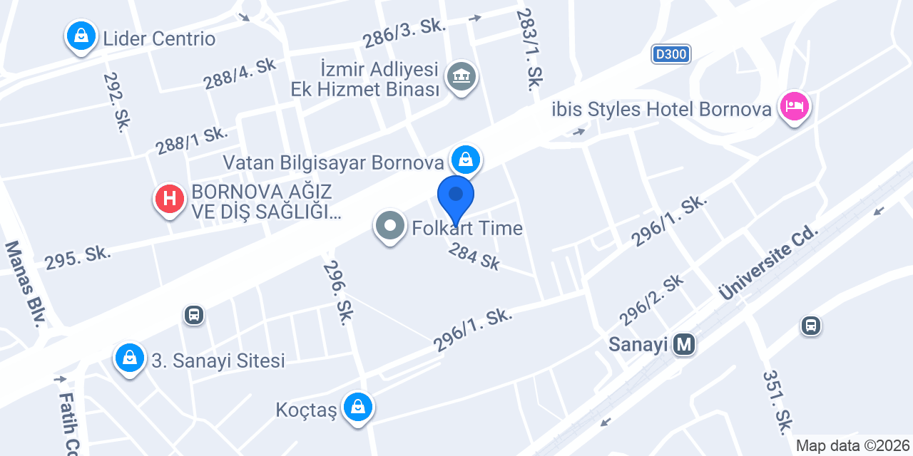 Halkbank İzmir Ticari Şubesi konumu