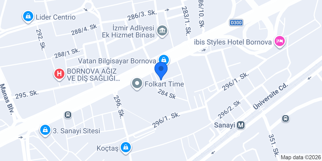 ÖZYURT HUKUK BÜROSU konumu
