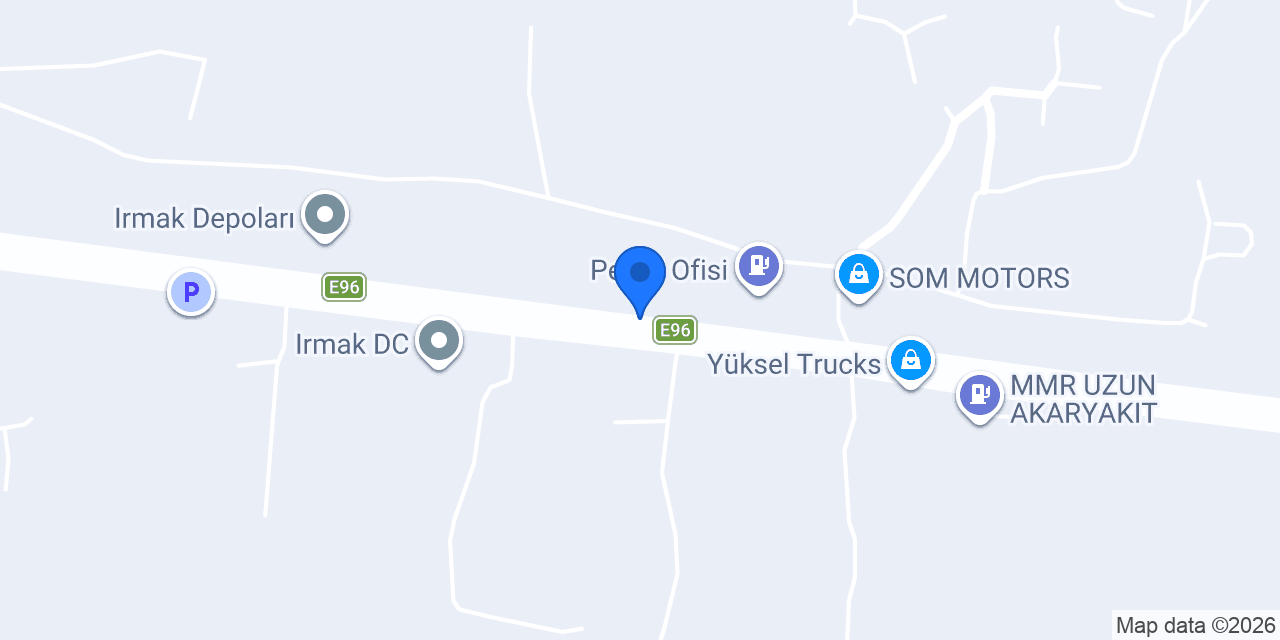 Akkaya Konteyner Ev konumu
