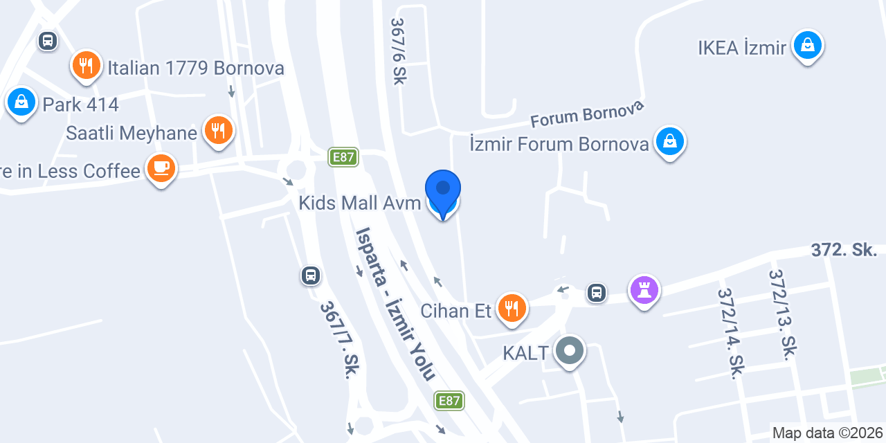 Kids Mall Avm konumu