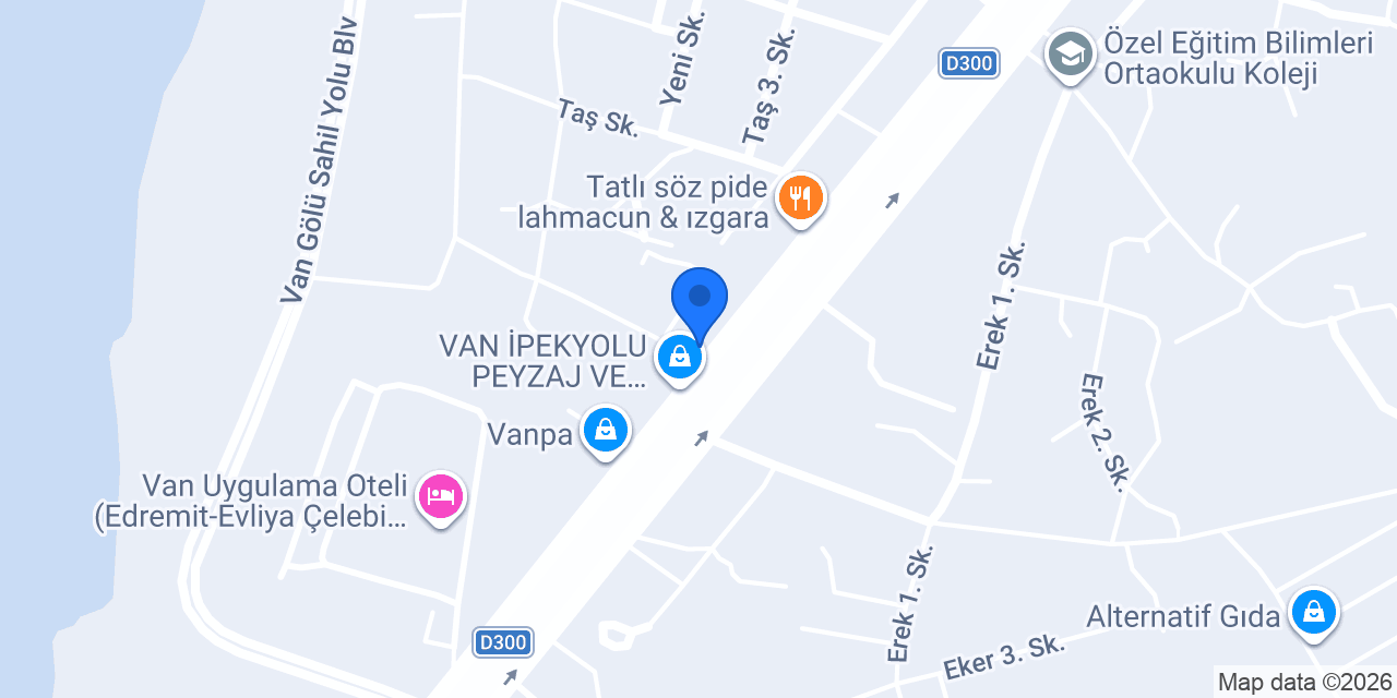 Van Edremit Manitou konumu