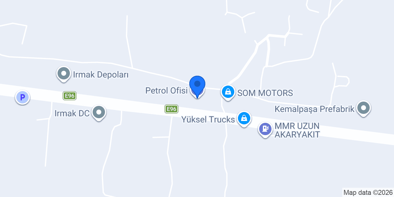 Petrol Ofisi konumu