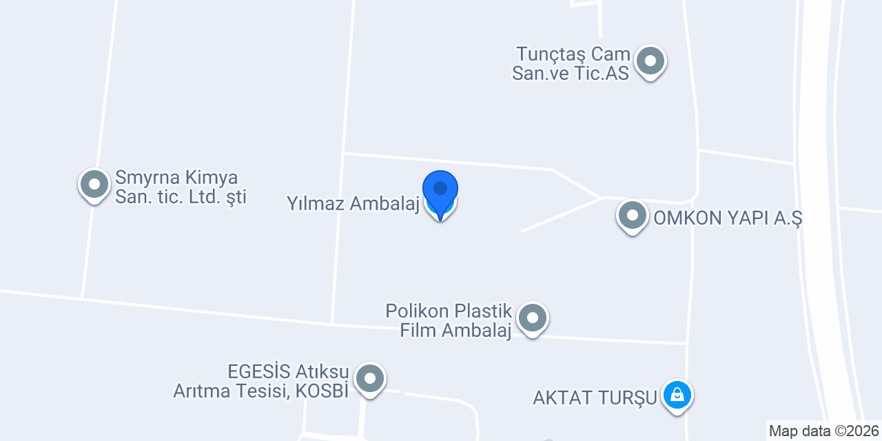 Yılmaz Ambalaj konumu