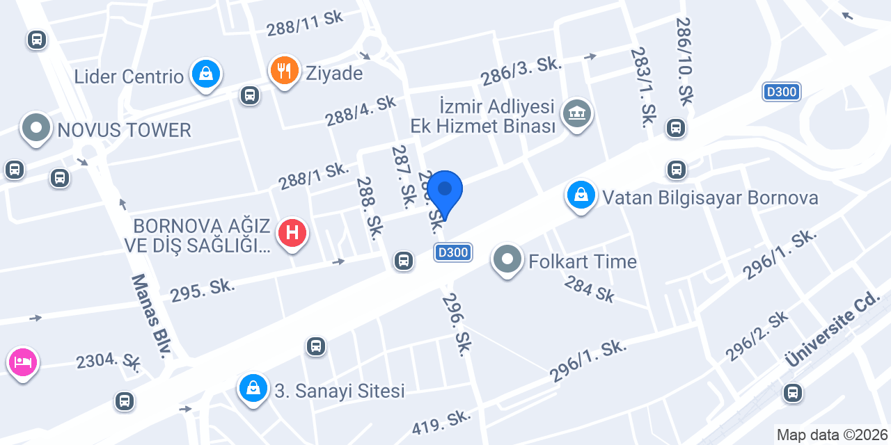 Vercon Proje ve Yönetimi konumu
