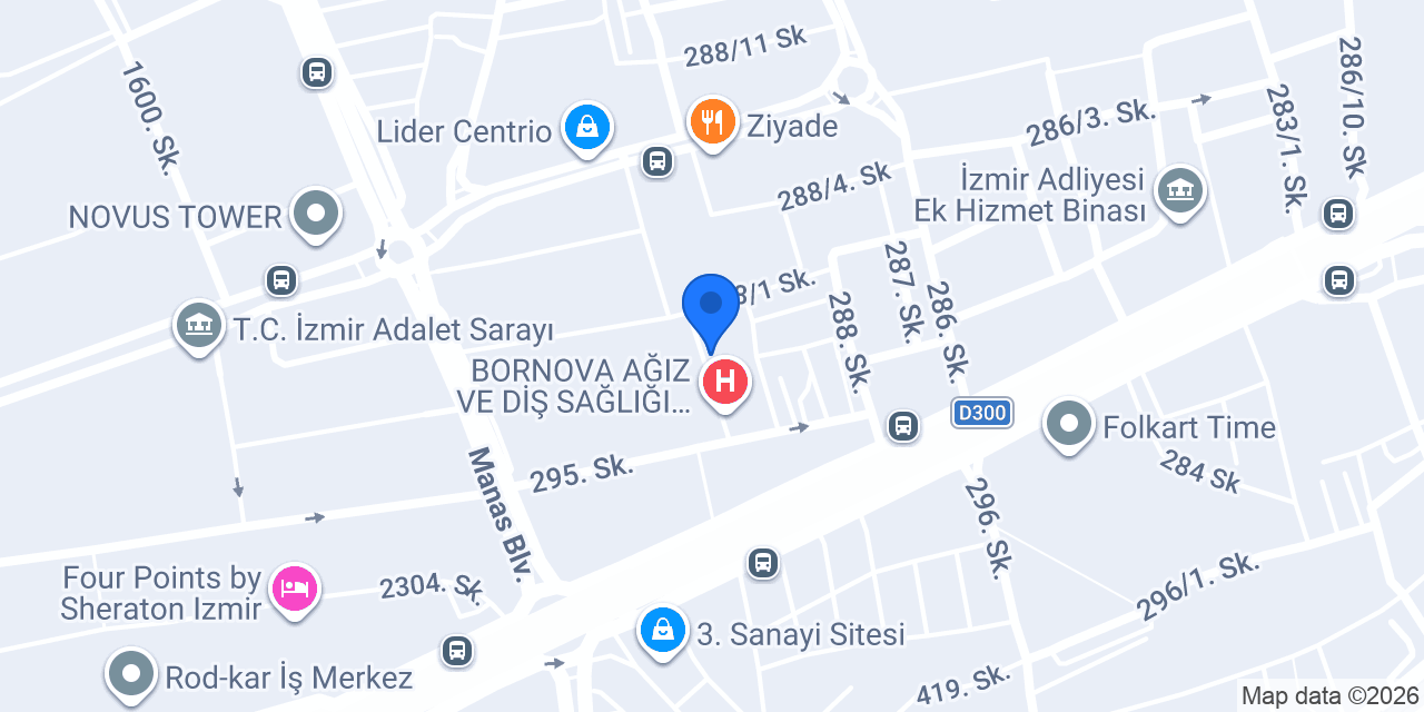 Çınar Hukuk Bürosu konumu