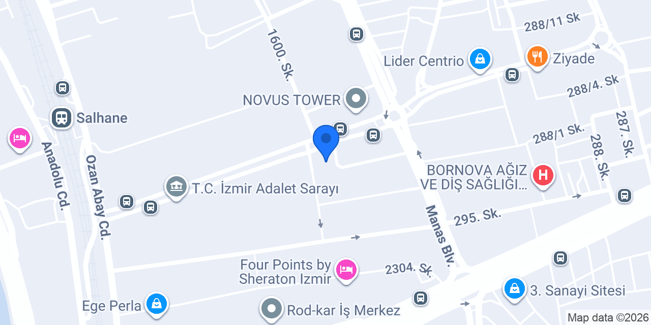 Adliye Fırın Cafe konumu