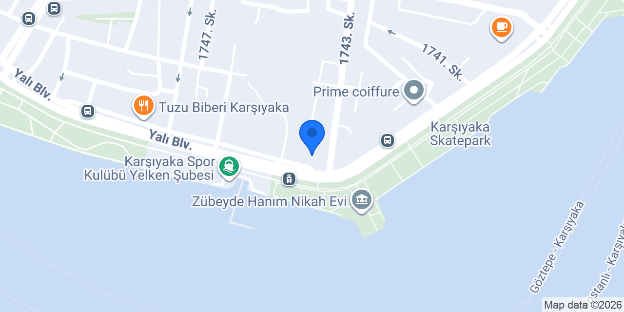 Anadolubank Karşıyaka Şubesi konumu