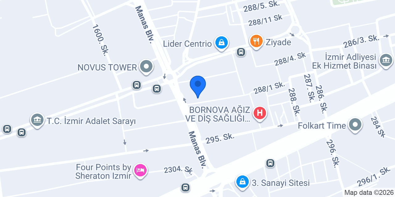 bring Pizza Izmir konumu