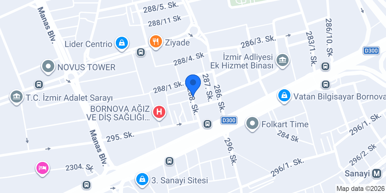 ŞAHİN HUKUK BÜROSU konumu