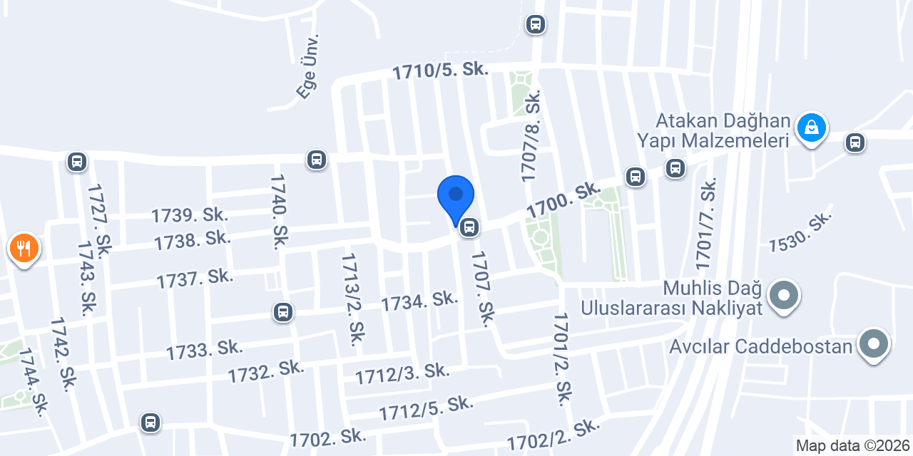 Bornova Akşahin Eczanesi konumu