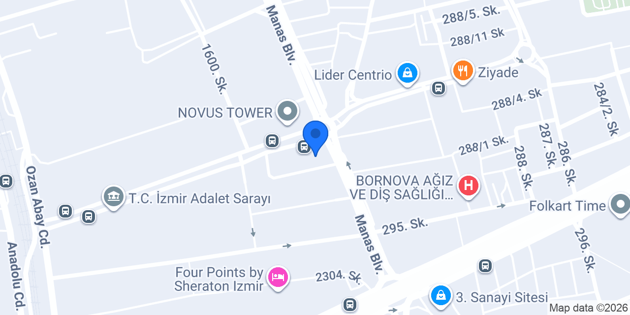 AKM Yeminli Mali Müşavirlik konumu