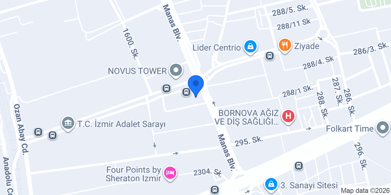 Libra Hukuk Bürosu konumu