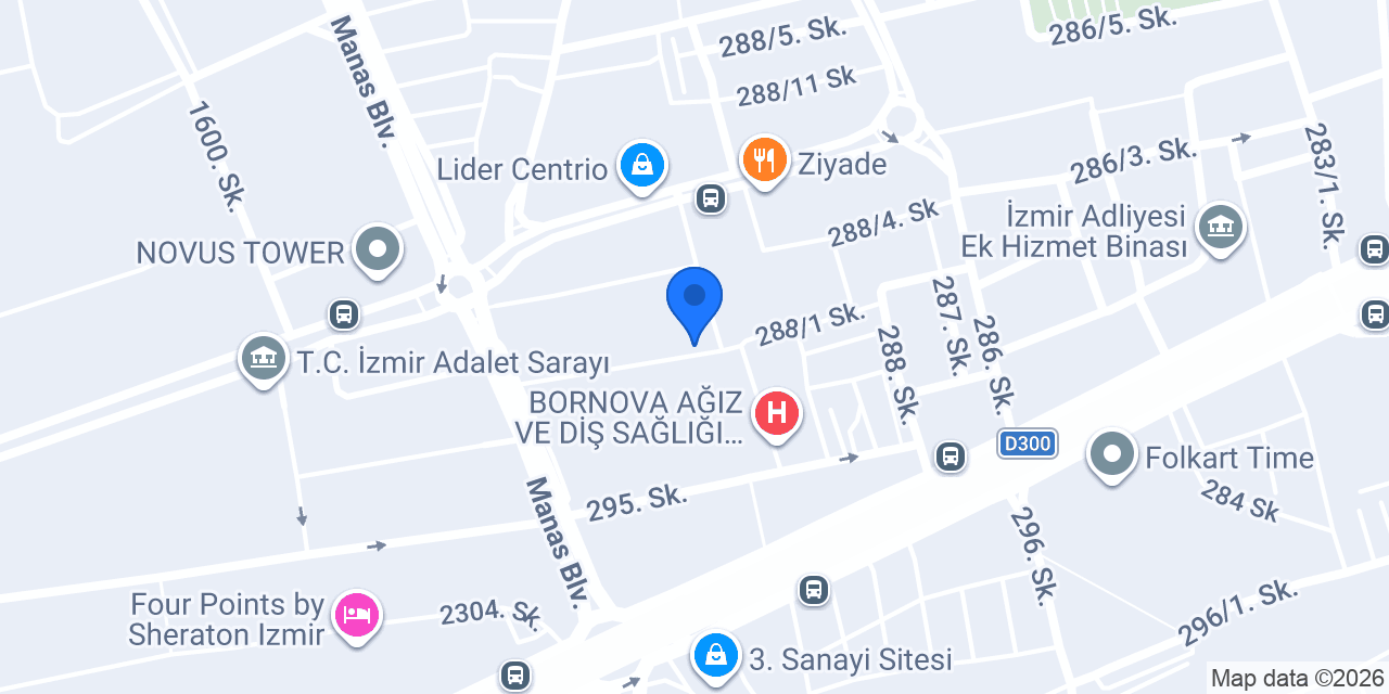 Veronas Luxury - İzmir Çiçekçisi konumu