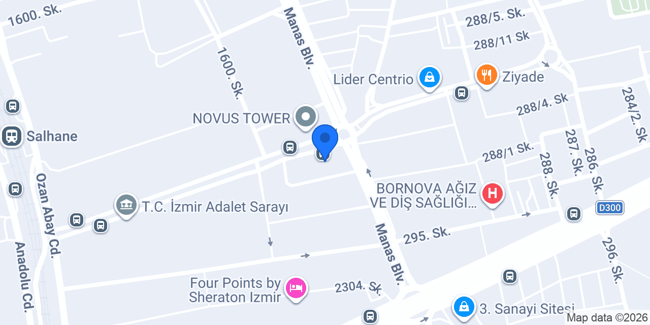 Akbank Manavkuyu Şubesi konumu