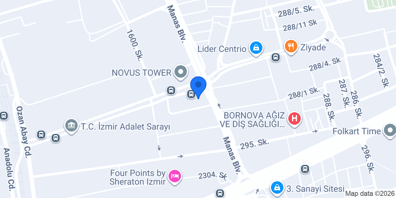 Op. Dr. Nejdet Şişman konumu