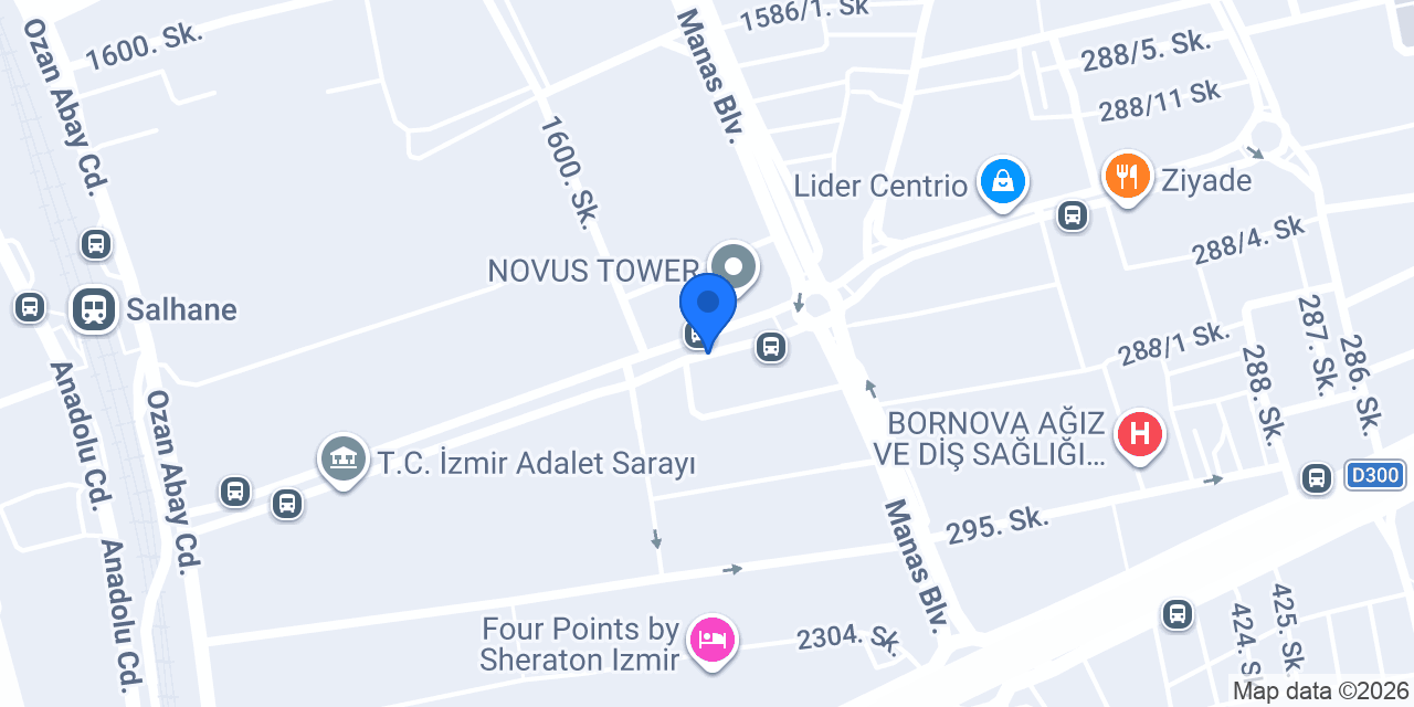 Bayraklı Psikolog konumu