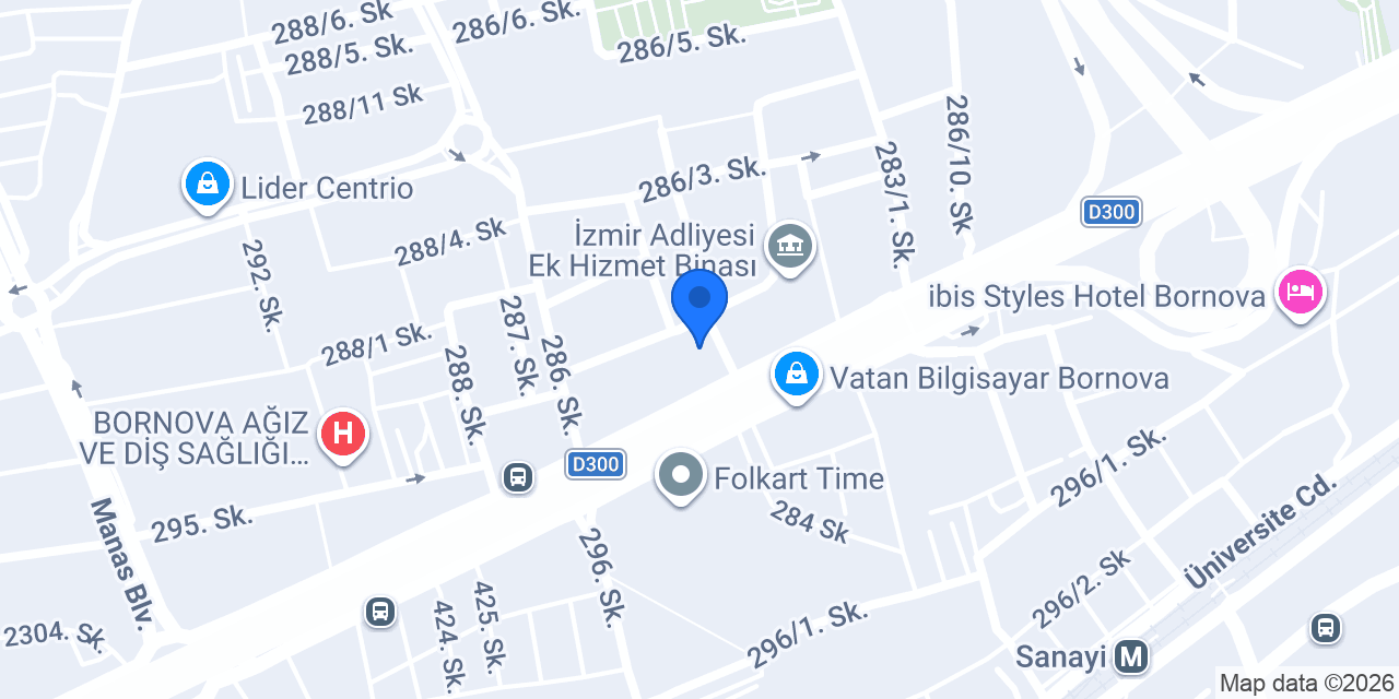 Alersa Dişçilik konumu