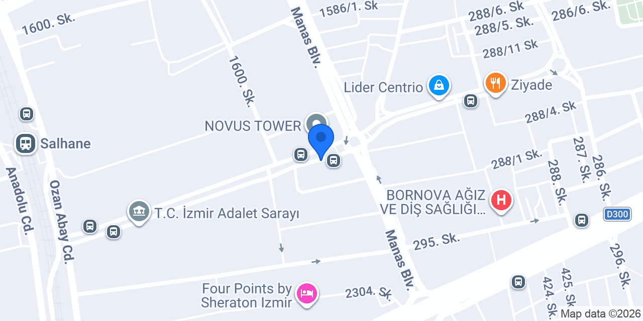 Yapı Kredi - İzmir Manavkuyu Şubesi konumu