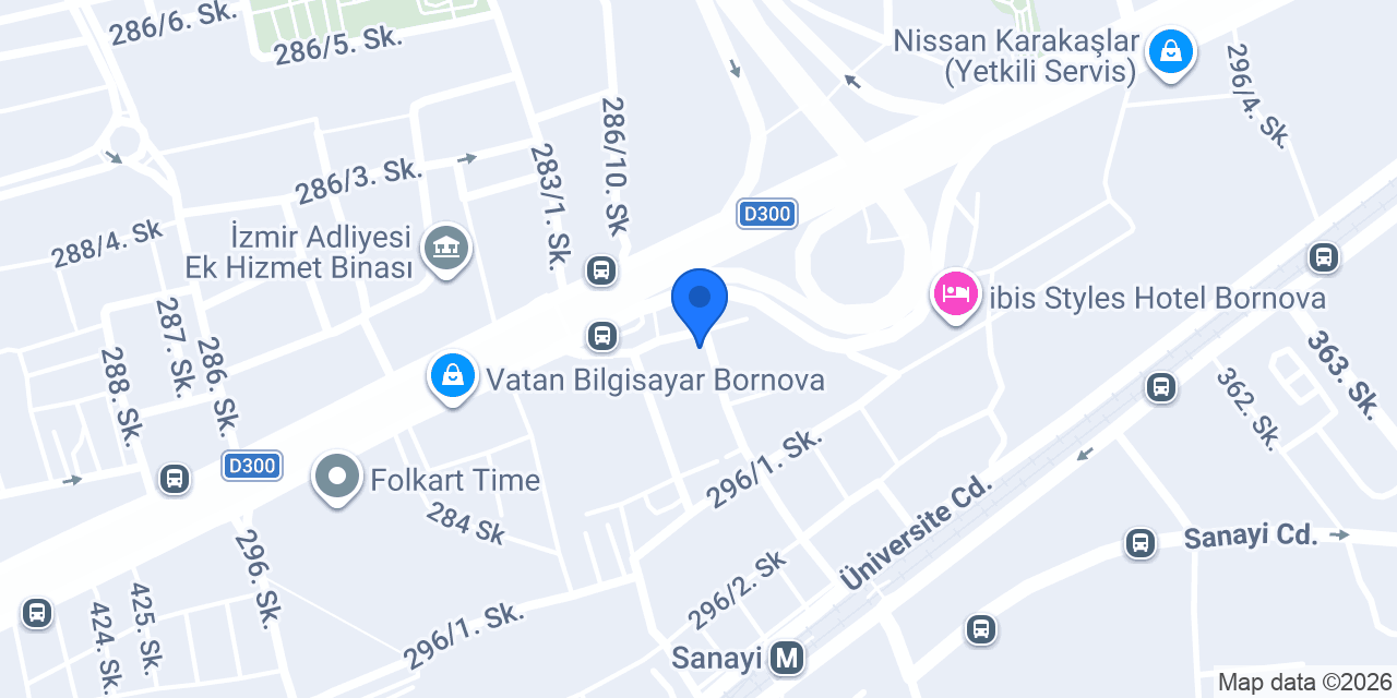 Nisan Car Rental konumu