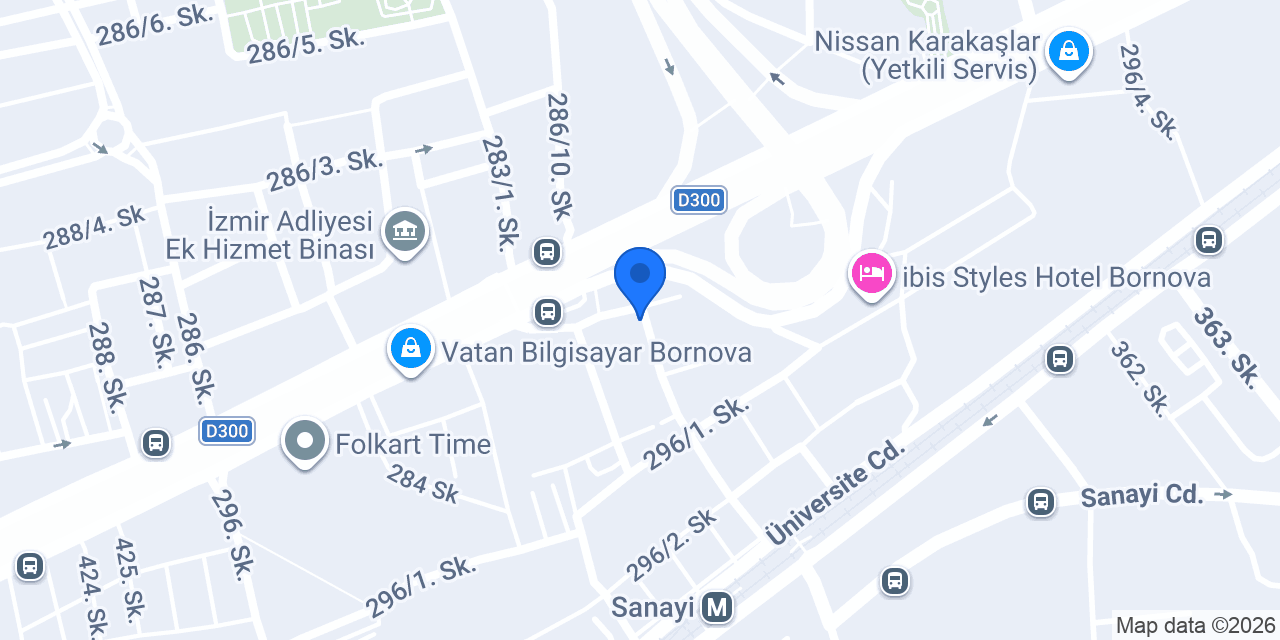 AVANSİS RENT A CAR konumu
