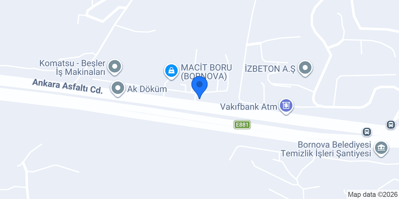 Ege Stil Yapı Prefabrik konumu