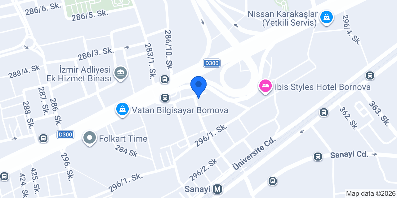 e-Çözüm Bilişim konumu