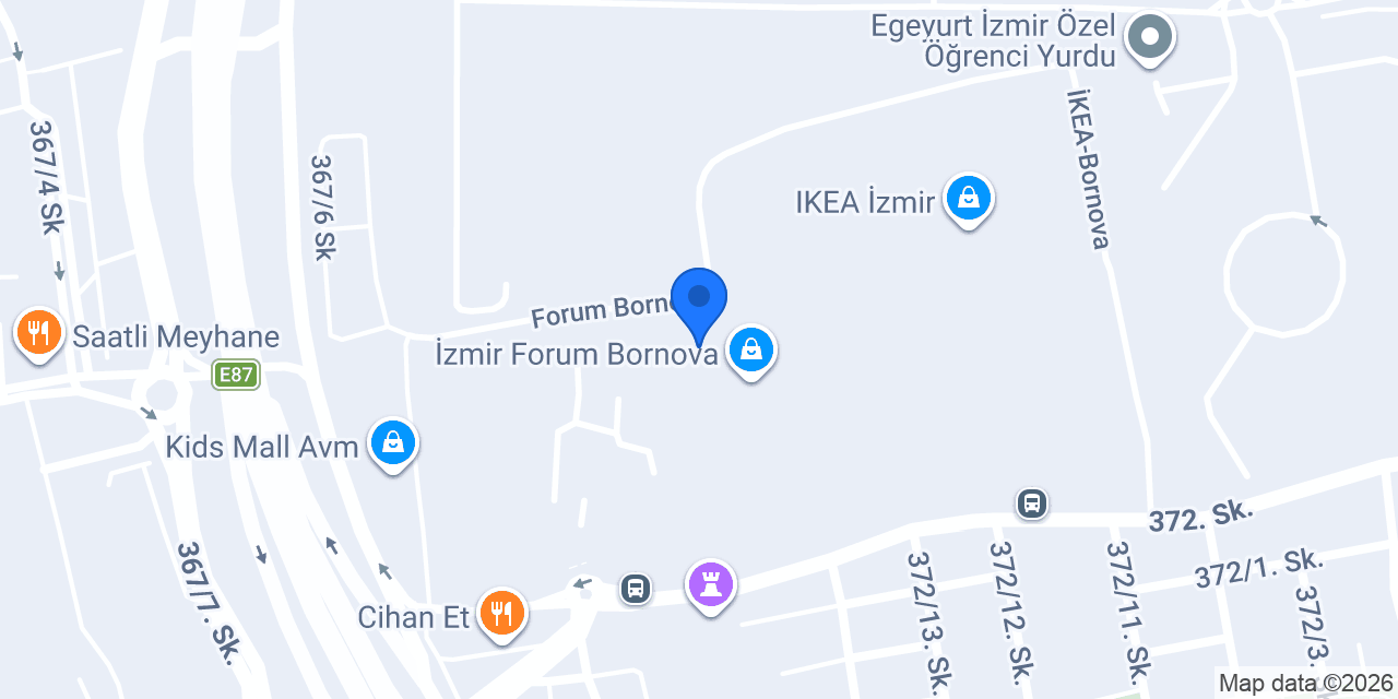 Forum Bornova So CHIC konumu
