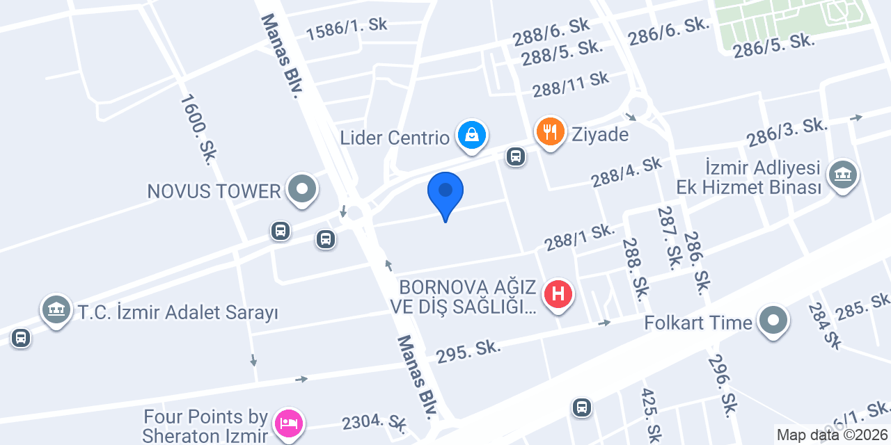ÜROMAR Üroloji Dal Merkezi konumu