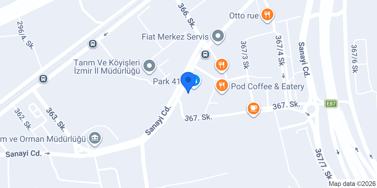 Two Hands Burger & Toastery Bornova konumu