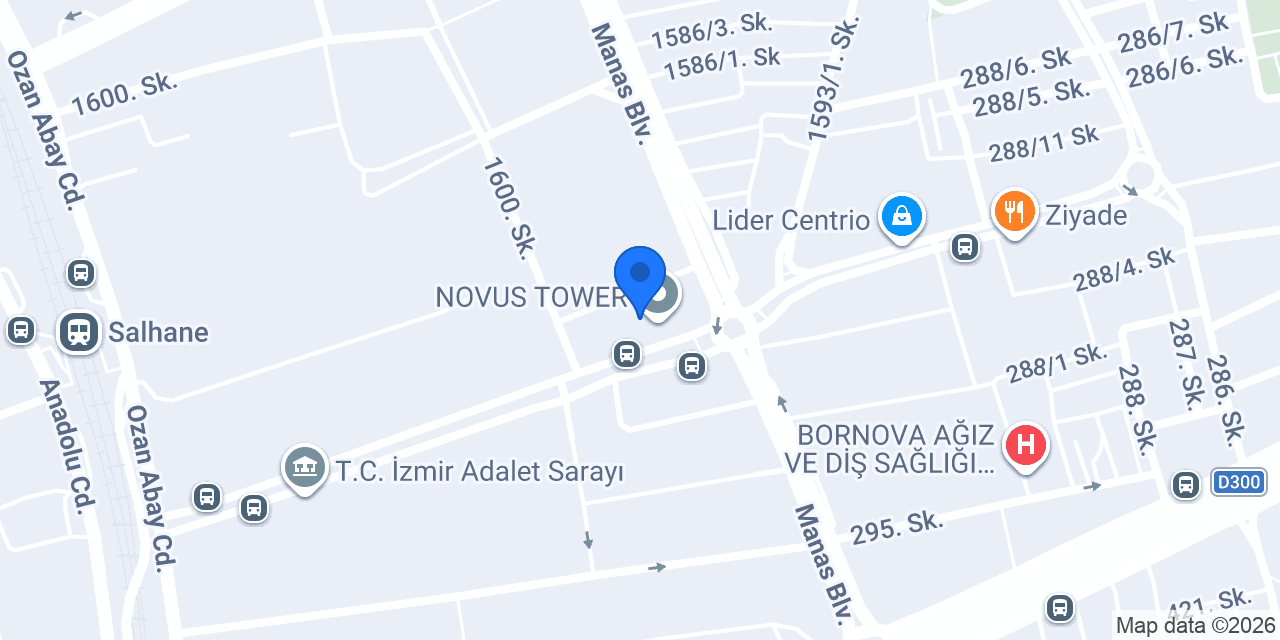 Av. Sibel BARDAKÇI konumu