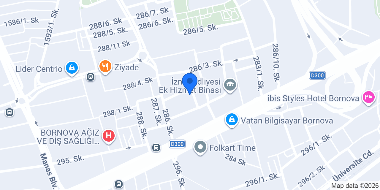 Bayraklı Pizza Locale konumu