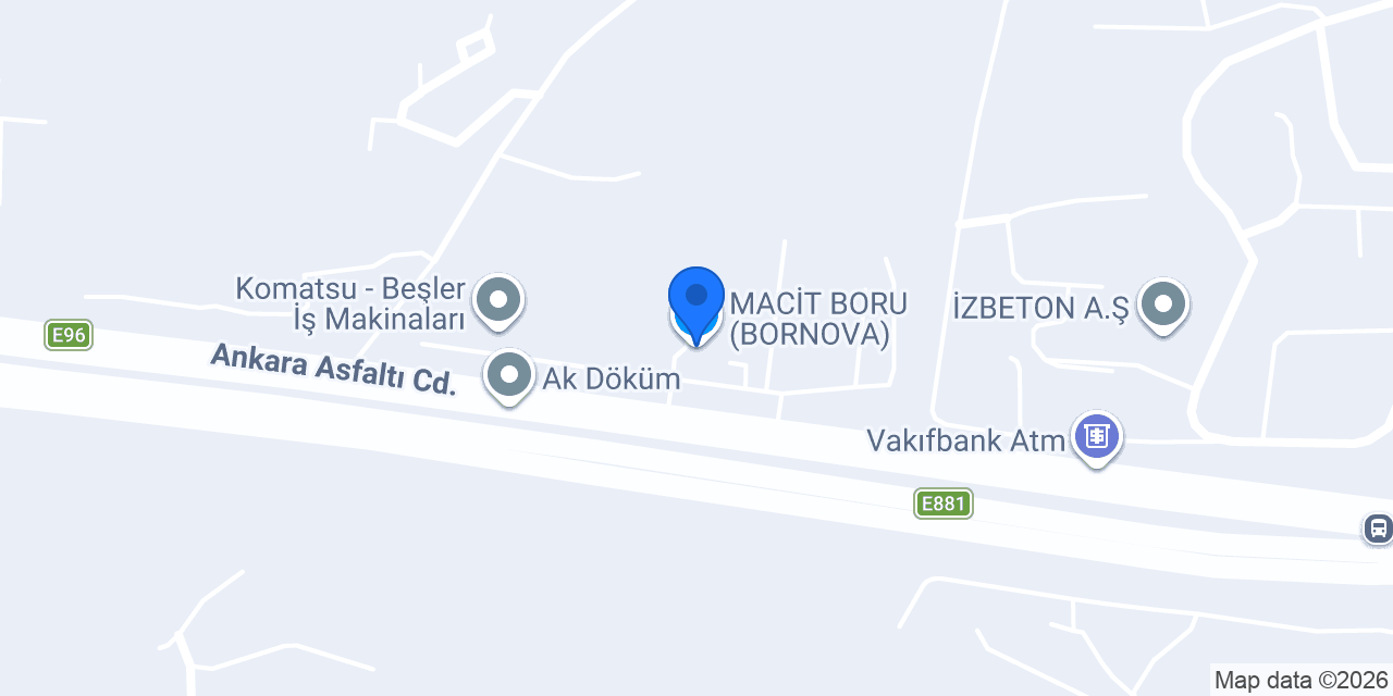 MACİT BORU (BORNOVA) konumu