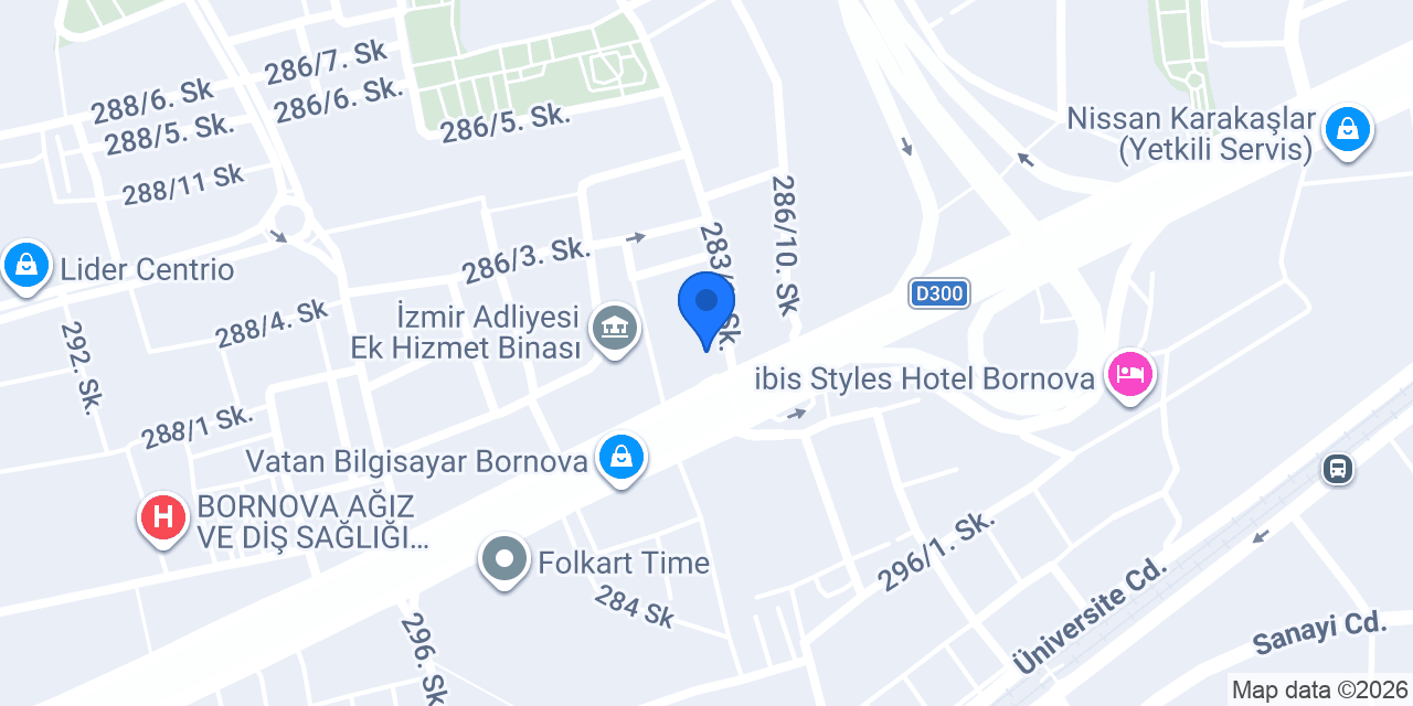 Derya Bozkayalar Stüdyo konumu