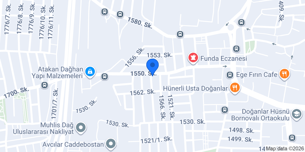 Gençoğlu Et Galerisi konumu