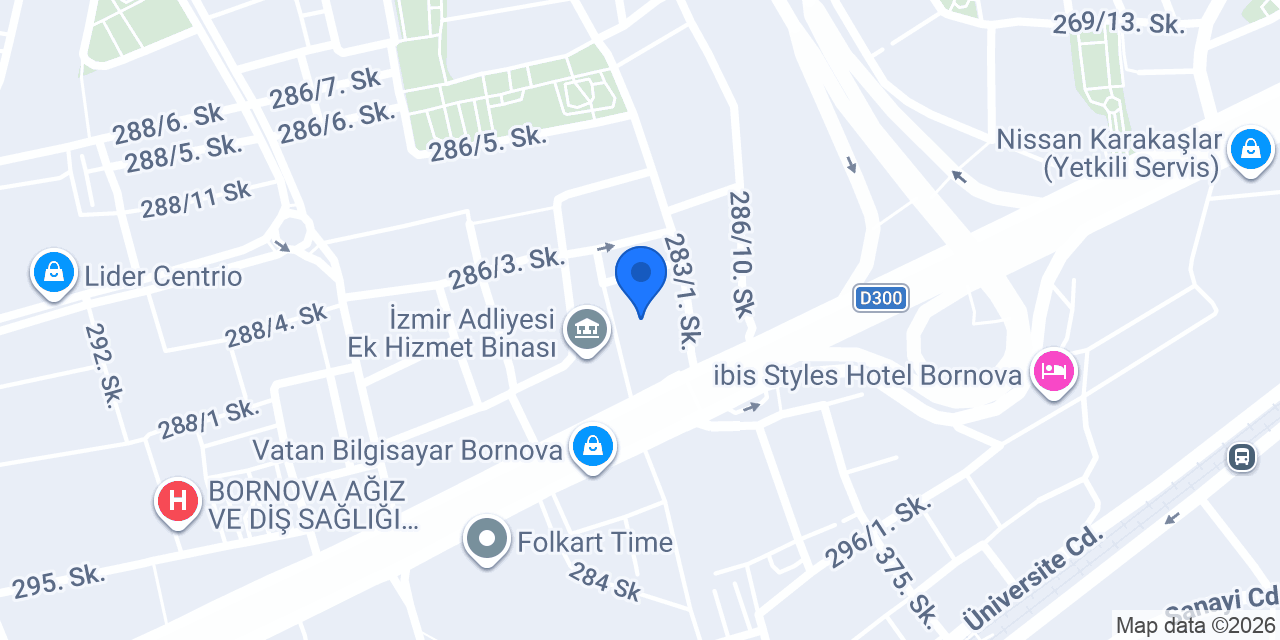 Günvar İnşaat konumu