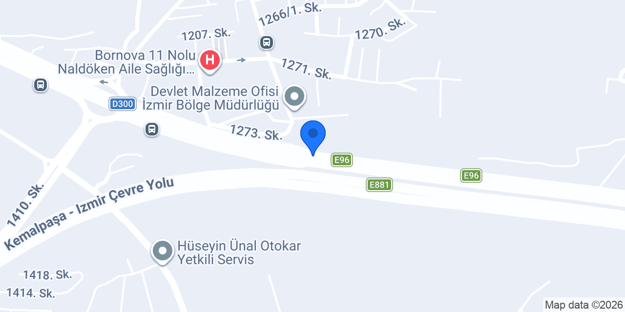 Ege Otomotiv Derneği konumu