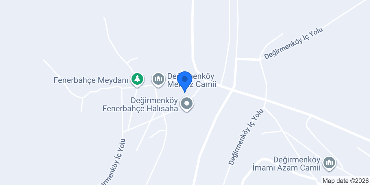 Değirmen Köy İlkokulu konumu