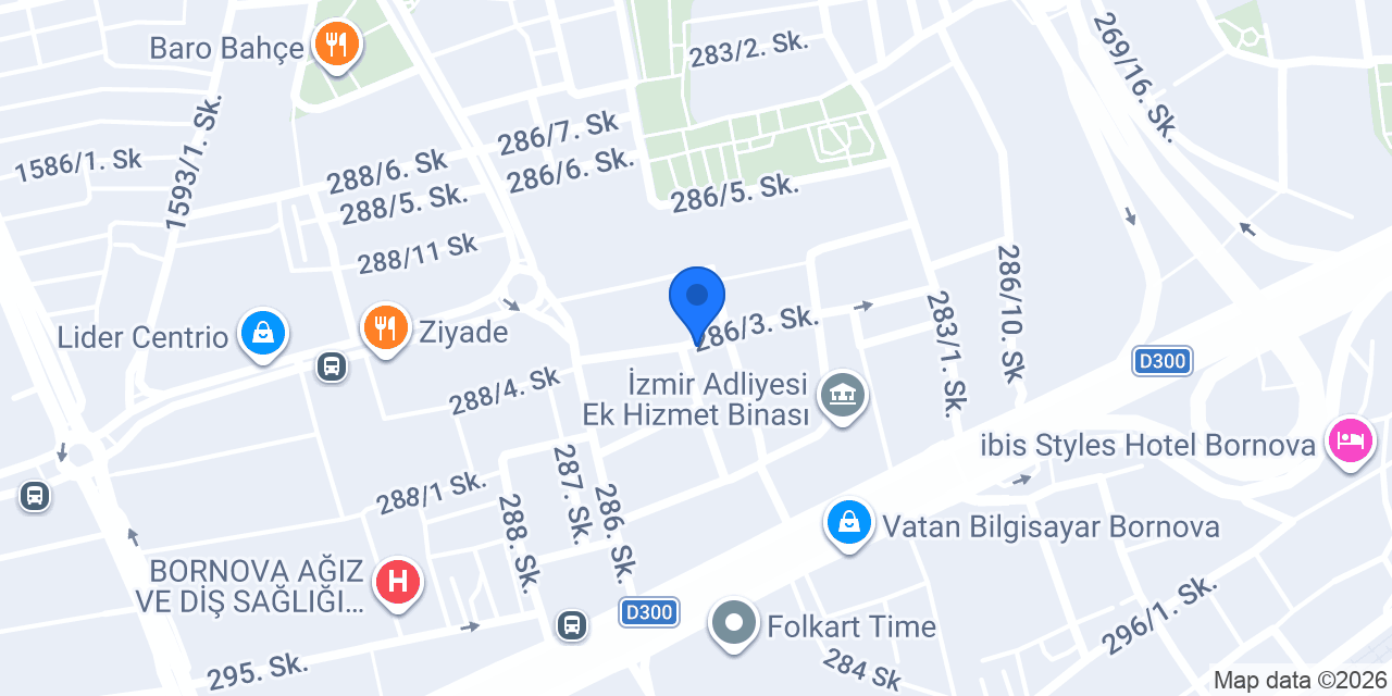 Slimshape Bayraklı konumu