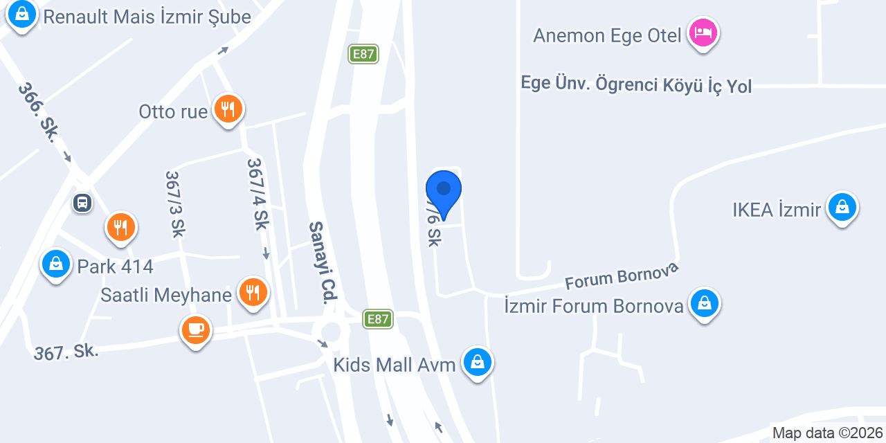 Terzi Metin Forum Bornova konumu