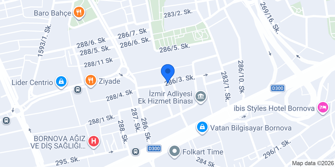 Atlas Hukuk Bürosu konumu