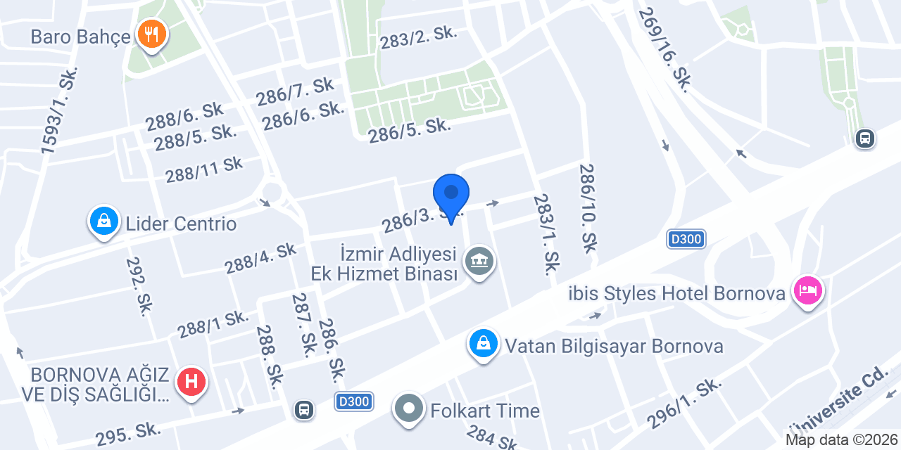 Kurpınar Hukuk Bürosu konumu