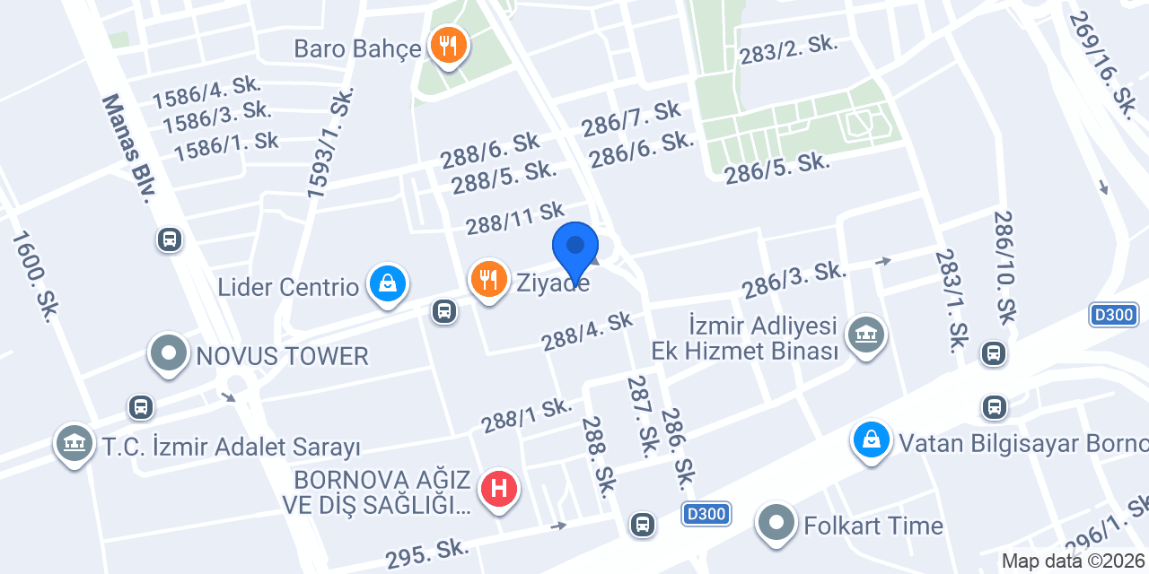 Ateş Rent a Car konumu