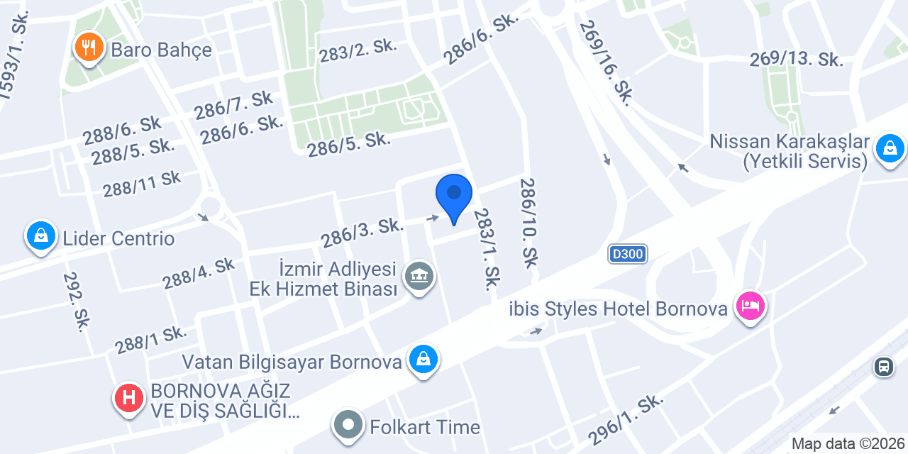 Seon İç Mimarlık konumu