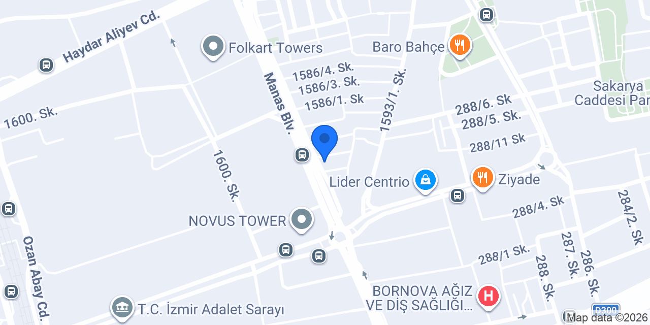 TEB Manavkuyu Şubesi konumu