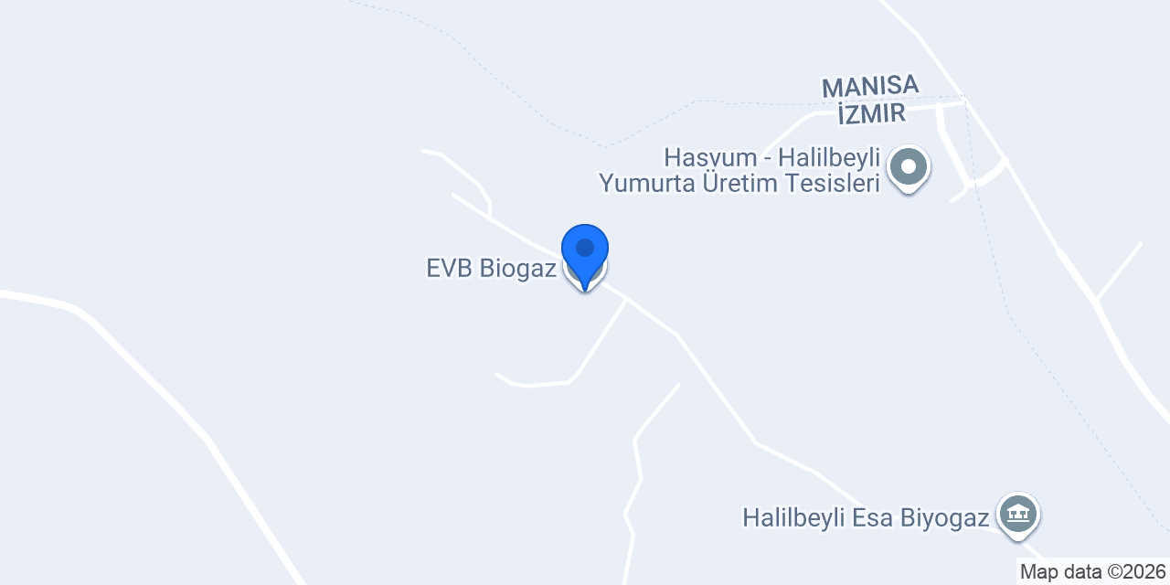 EVB Biogaz konumu