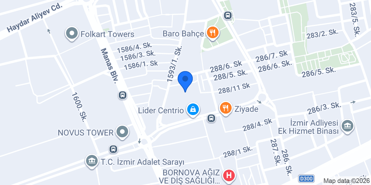 Burucuoğlu Avukatlık Bürosu konumu